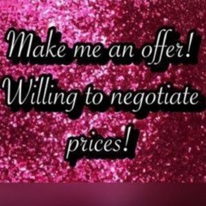 Please feel free to make offers